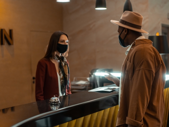 giving the best first impression when welcoming guest is helpful to improve guest experiences.