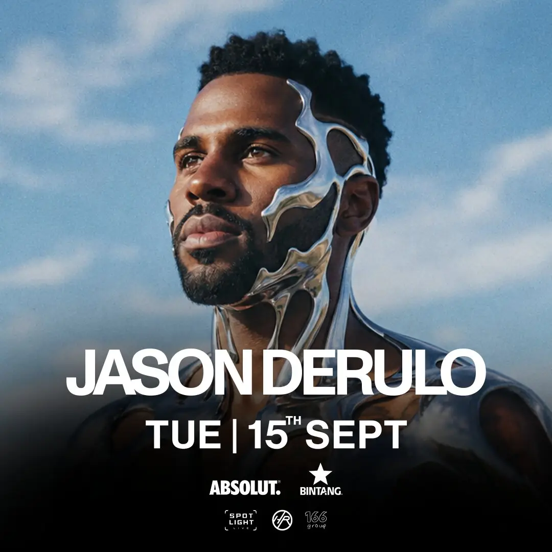 Jason Derulo live at Atlas Beach Club in Berawa, Bali – September 15, 2026